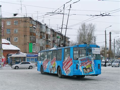 Красноярск, ЗиУ-682Г [Г00] № 1035 — Фото — Городской электротранспорт
