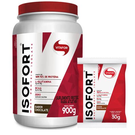 Isofort 900g Sachê de 30g Vitafor Meu Mundo Fit