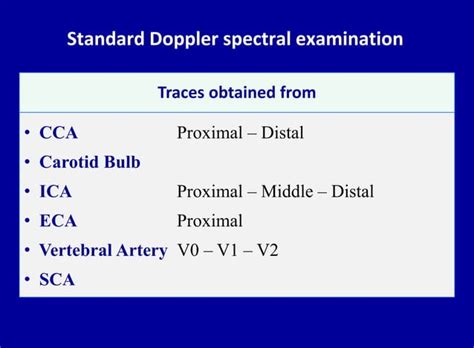 Doppler ultrasound of carotid arteries | PPT