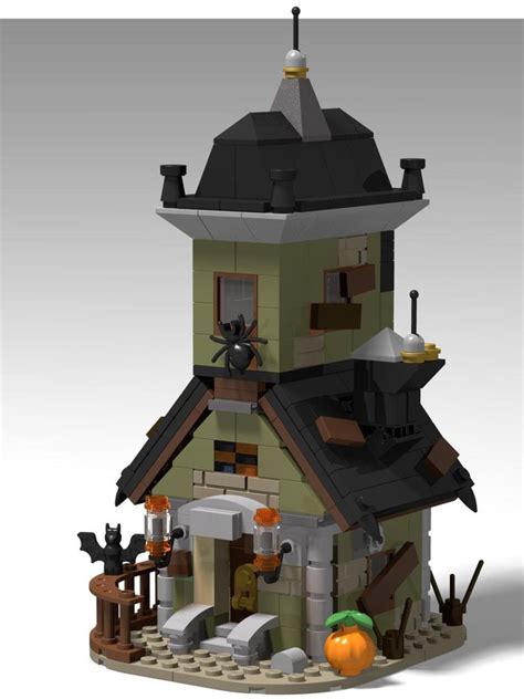 LEGO MOC Mini Haunted House - free instructions now available! by ...