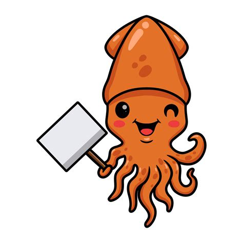 Baby Squid Cartoon