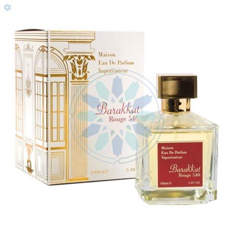 Perfumes › Eau De Parfum › Barakkat Rouge 540 100ml EDP (Eau De Parfum ...