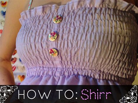 Sewing Blog Shirring How To Shirr Sewing Blogs Sewing Hacks Easy Sewing