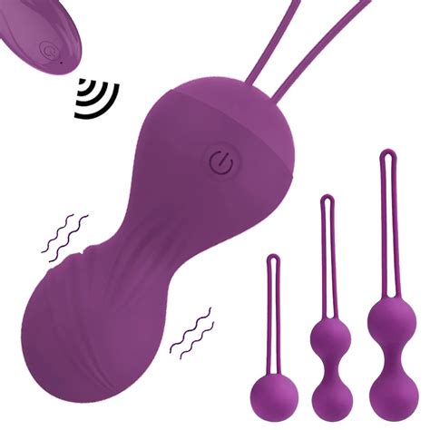 Sex Egg Bullets Vagina Balls Kegel Ball Female Rotate Massage Exercise Vibrating Wireless Remote