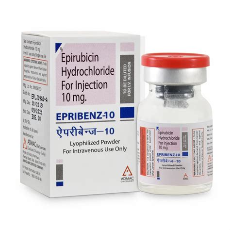 Epirubicin Hydrochloride Injection Mg At Rs Vial Anticancer