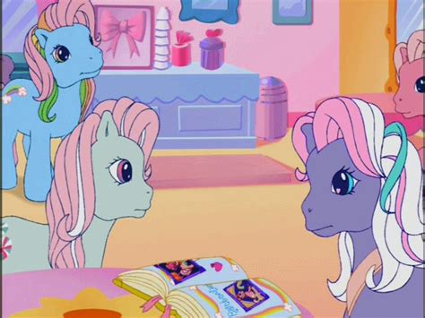 2372416 Safe Screencap Minty Pinkie Pie G3 Rainbow Dash G3