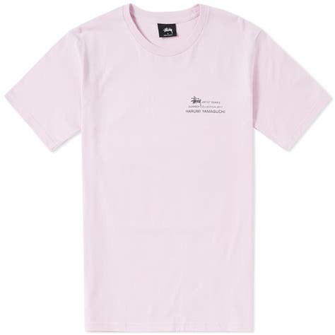 Stussy X Harumi Yamaguchi Nude Tee Light Lavender END US