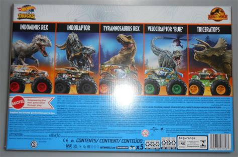 Buy Hot Wheels Monster Truck Jurassic World Dominion Vehicle Pk Online At Lowest Price In
