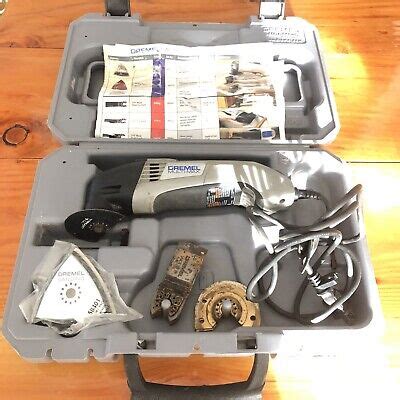 Dremel Multi Max 6300 Oscillating Multi Tool W Case And Blades EBay