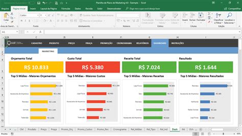 Planilha De Planejamento E Controle Da Produ O Em Excel