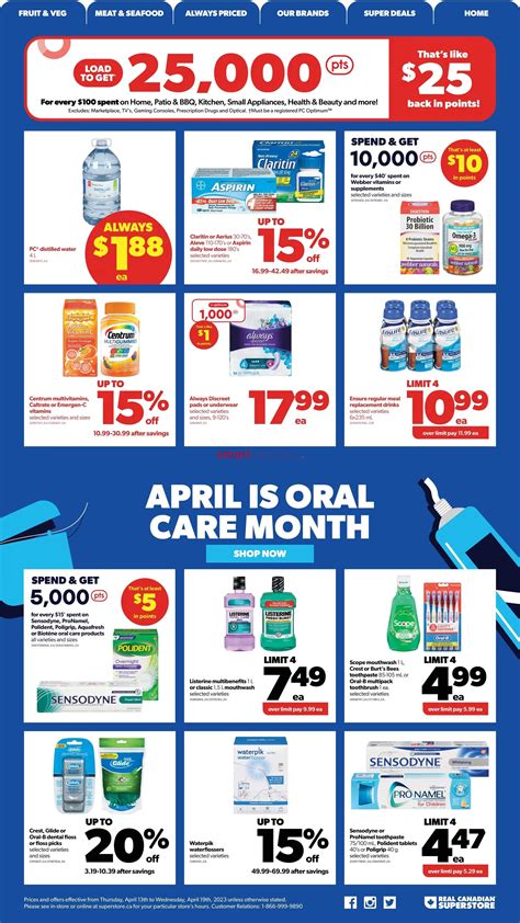 Real Canadian Superstore West Flyer April 13 To 19