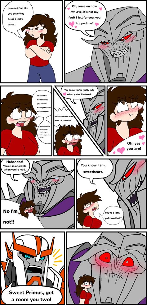 Megatron Teasing Shana By Melspyrose On Deviantart