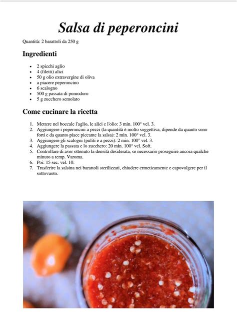 The Recipe For Salsa In A Jar Is Shown