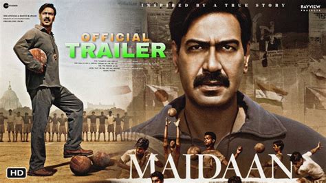 Maidaan Teaser Trailer Update Ajay Devgan Priyamani Maidaan Movie New Release Date Youtube