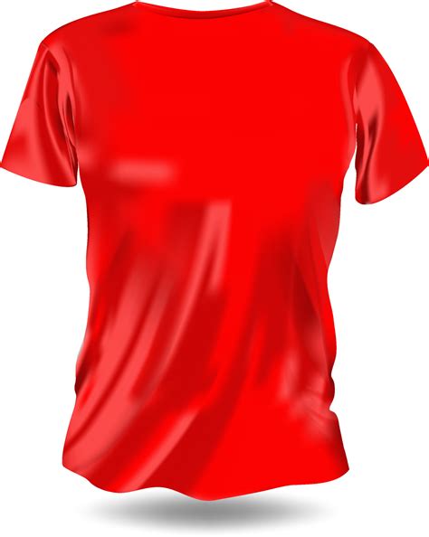 T Shirt Template Red Clipart Library Clip Art Library 46 Off