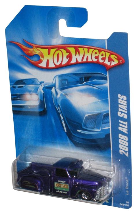 Hot Wheels All Stars Purple Mattel La Troca Toy Truck