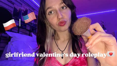 Polish Asmr Girlfriend Helps You Relax On Valentines Day 💌🤍 Massage