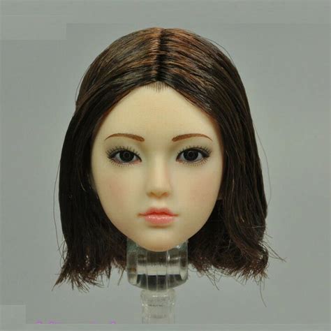 Tbleague 1 6 Scale Female Soldier Head Sculpture Model Fit 12 Plsb2021