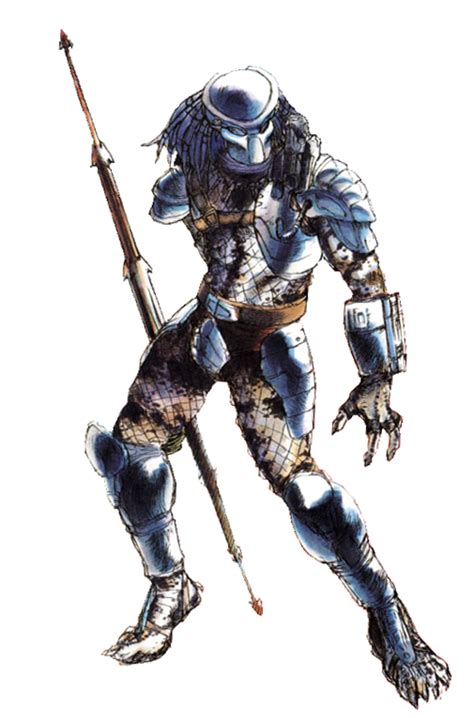 Concept art of Predator Warrior from the Alien vs. Predator arcade game ...