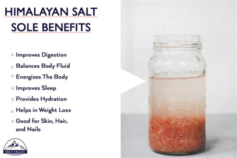 Himalayan Salt Sole Benefits