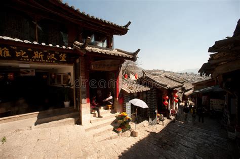 Historic Town of Lijiang,UNESCO World Heritage Site. Editorial Photo ...