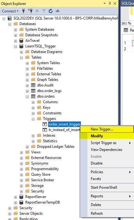 Understanding And Implementing Triggers In SQL Server