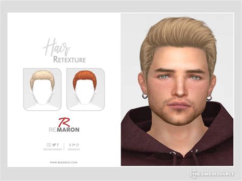 The Sims Resource 200C Hair Retexture Mesh Needed