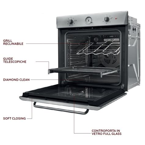 Forno Da Incasso Multifunzione Elettrico Cm Finitura Avena Classe A