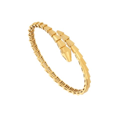 Serpenti Viper Bracelet Yellow gold | Bracelets | Bulgari Official Store