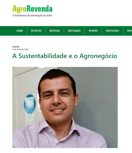 A Sustentabilidade E O Agronegócio