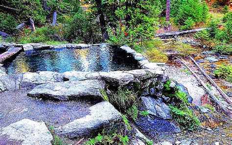 Horse Creek Hot Springs Completely Free Rvers Natural Paradise