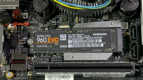 Samsung NVMe SSD Installed in a Computer Editorial Image - Image of installed, modern: 145409240