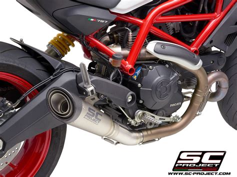 Escape No Homologado Sc Project S En Titanio Para Ducati Monster