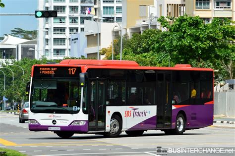 Bus 117 SBS Transit Mercedes Benz Citaro SBS2003E Bus Interchange