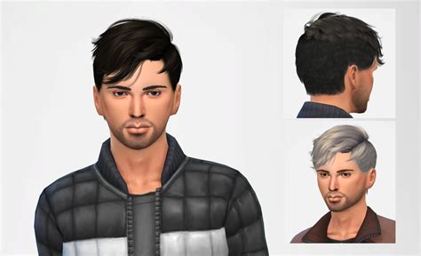 Sims 4 Cc Male Hair Wings And Hair