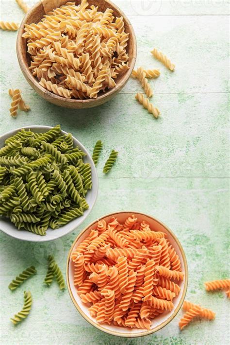 A Variety Of Fusilli Pasta From Different Types Of Legumes Gluten Free