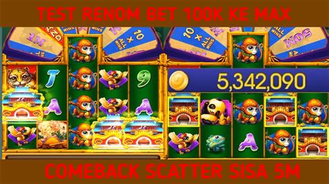 TEST RENOM DARI BET 100K KE BET MAX BISA UP KE B TRIK MODAL SEDEKAH