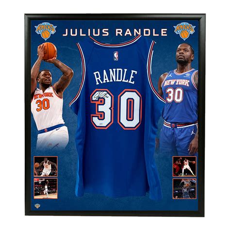 Basketball - Julius Randle Signed & Framed Knicks Jersey (Fanatics ...