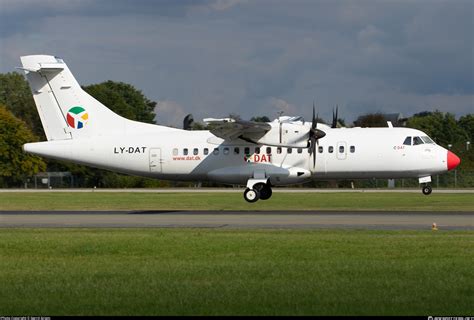 LY DAT Danish Air Transport DAT ATR 42 500 Photo By Gerrit Griem ID