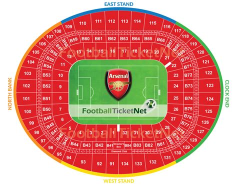 The Best 10 Arsenal Stadium Seating Plan Aboutmediaborder