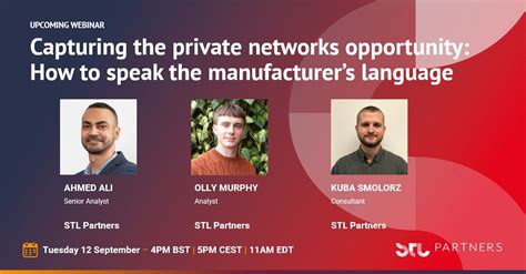 STL Partners on LinkedIn: Capturing the private networks opportunity ... 