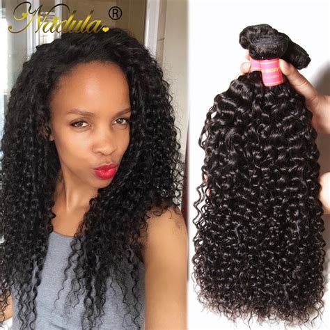 Aliexpress.com : Buy 7A Malaysian Curly Hair Extensions Nadula Hair ...