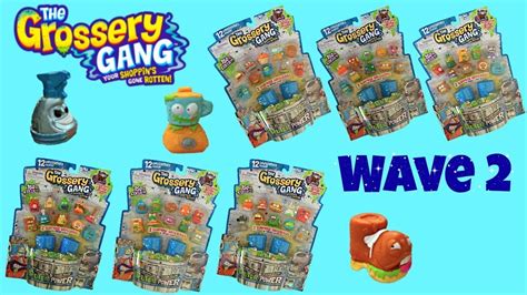 Grossery Gang Wave 2 Series 3 12 Packs Unboxing Putrid Power