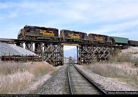 DRGW 3101 Denver Rio Grande Western Railroad EMD GP40 2 At Payson