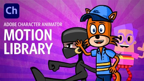 Motion Library Adobe Character Animator Tutorial Youtube