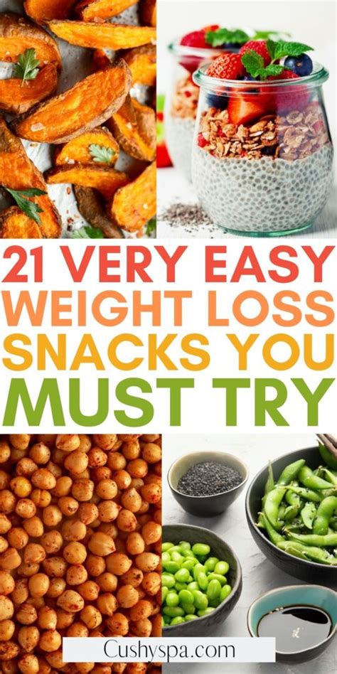 Easy Snacks For Weight Loss Cushy Spa