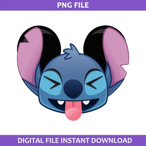 Stitch Head Png Stitch Png Disney Png Digital File Inspire Uplift