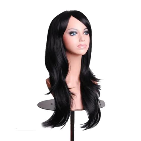 Mcoser 70cm 10 Colors Womens Long Wavy Synthetic Cosplay Party Full