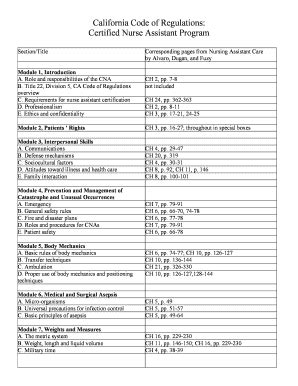 Fillable Online California Code Of Regulations Fax Email Print Pdffiller