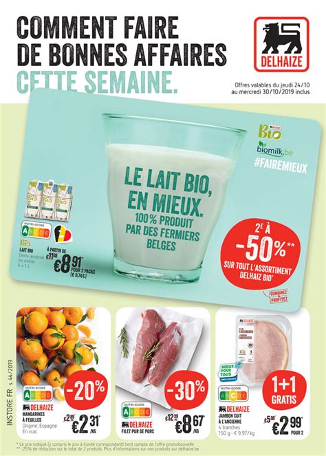 Folder Delhaize Promotions De La Semaine 44